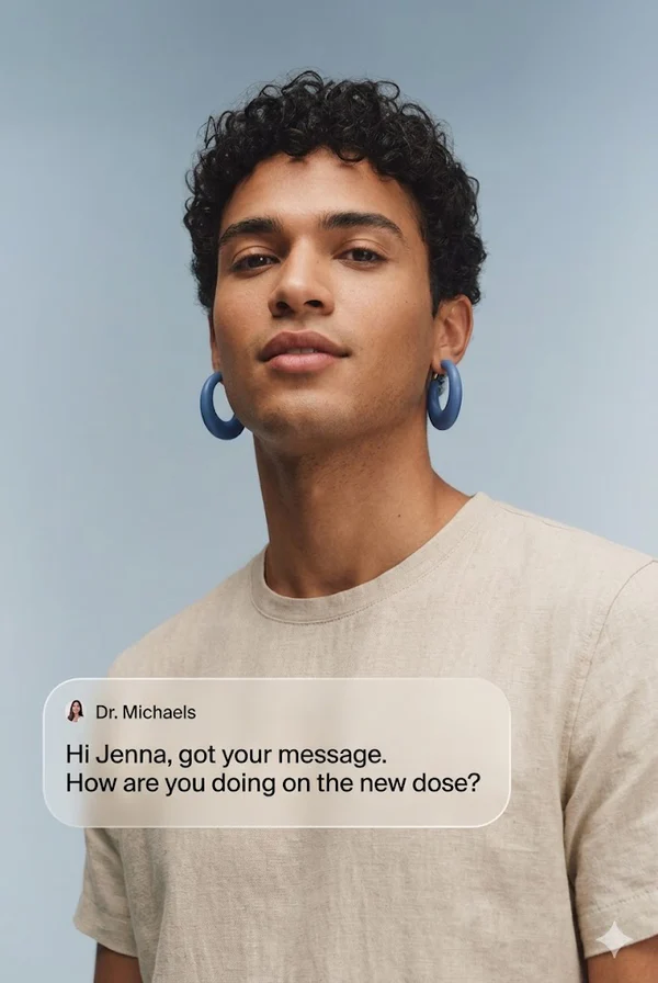 Patient messaging a provider